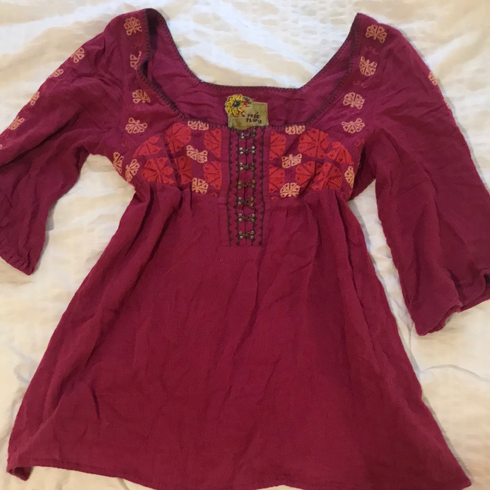 Free people milkmaid peasant top